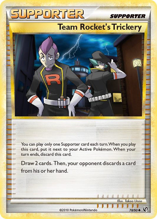Team Rocket's Trickery 78/90 Uncommon | HS—Undaunted | Pokemon Card