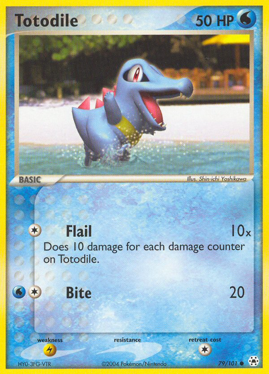 Totodile 79/101 Common | Hidden Legends | Pokemon Card