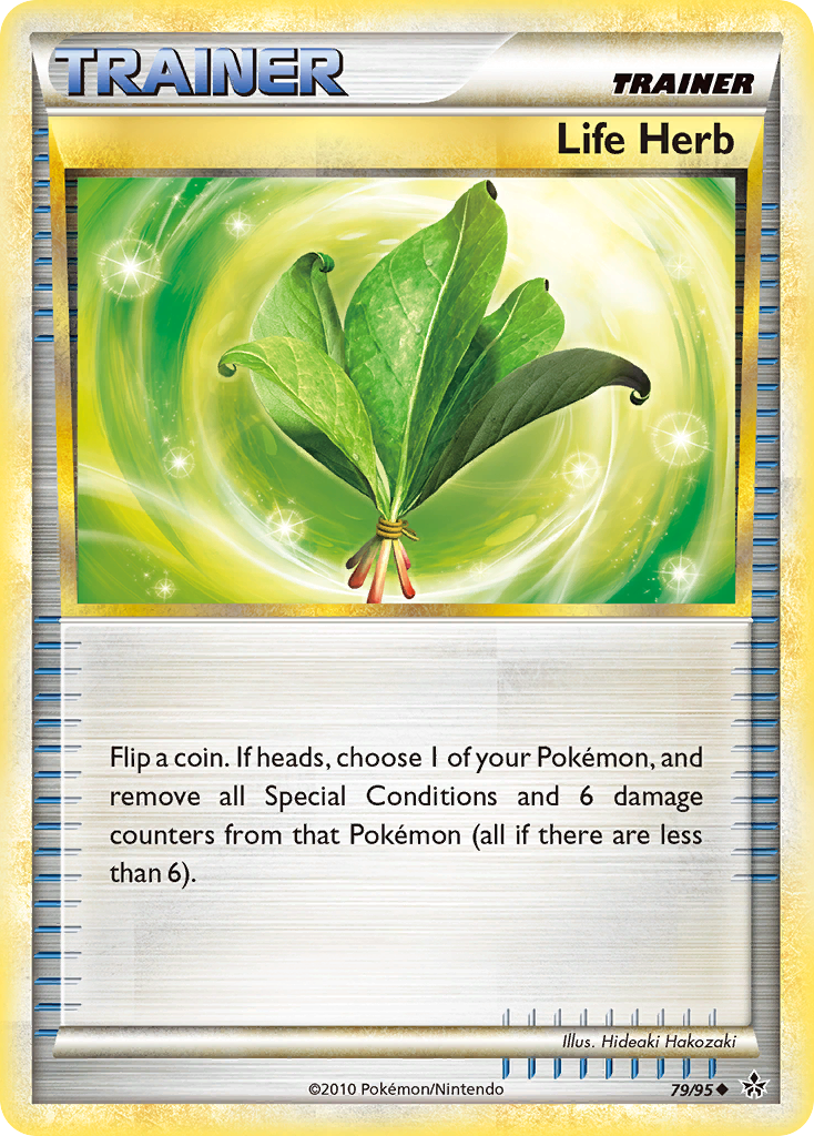 Life Herb 79/95 Uncommon | HS—Unleashed | Pokemon Card