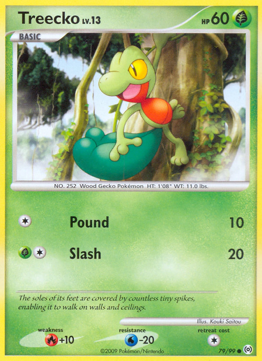 Treecko 79/99 Common | Arceus | Pokemon Card