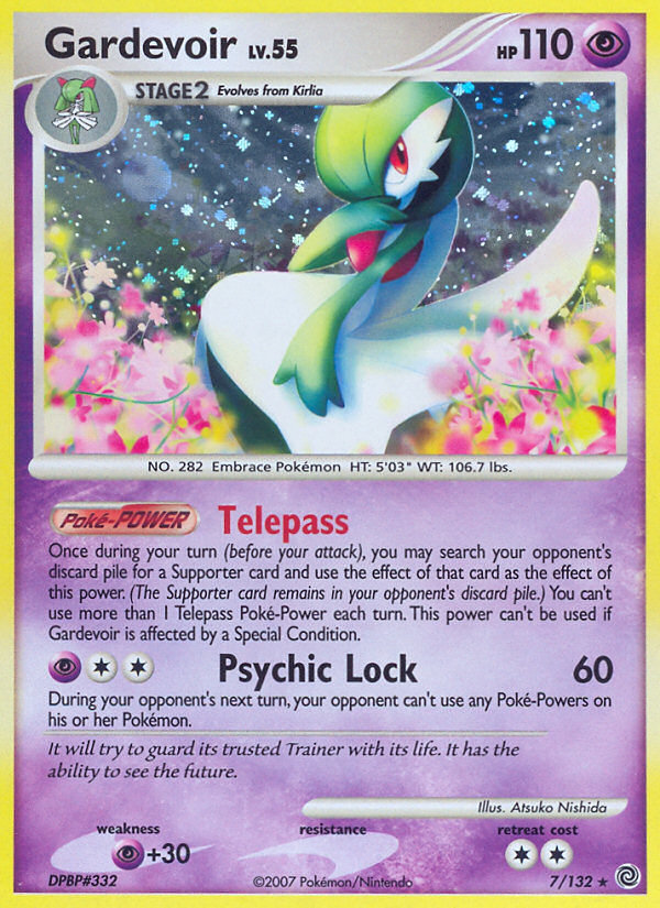 Gardevoir 7/132 Rare Holo | Secret Wonders | Pokemon Card