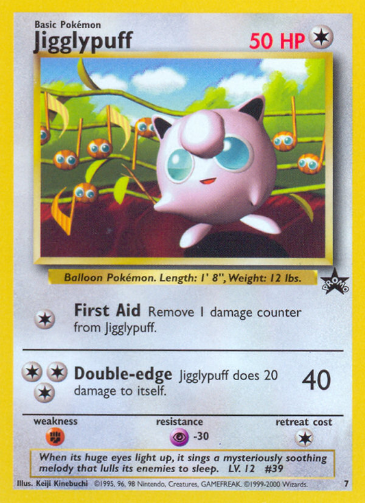 Jigglypuff 7/53 Promo | Wizards Black Star Promos | Pokemon Card