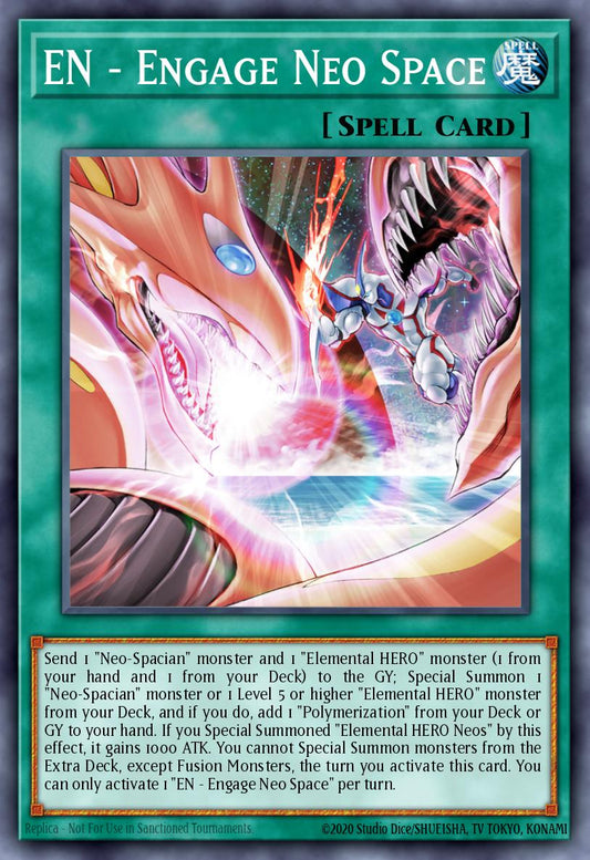 EN Engage Neo Space - POTE-EN051 Super Rare | Yu-Gi-Oh! Card