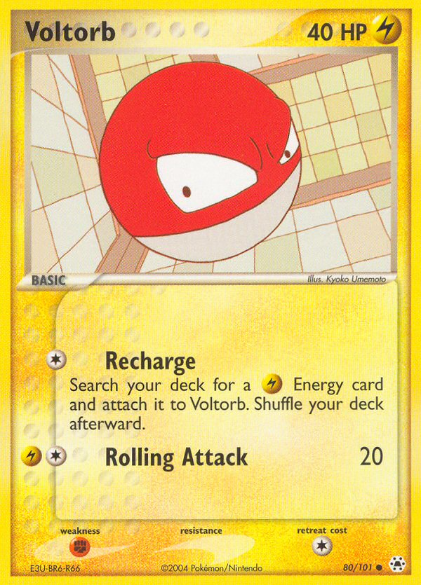 Voltorb 80/101 Common | Hidden Legends | Pokemon Card