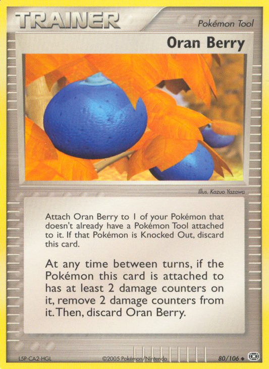 Oran Berry 80/106 Uncommon | Emerald | Pokemon Card