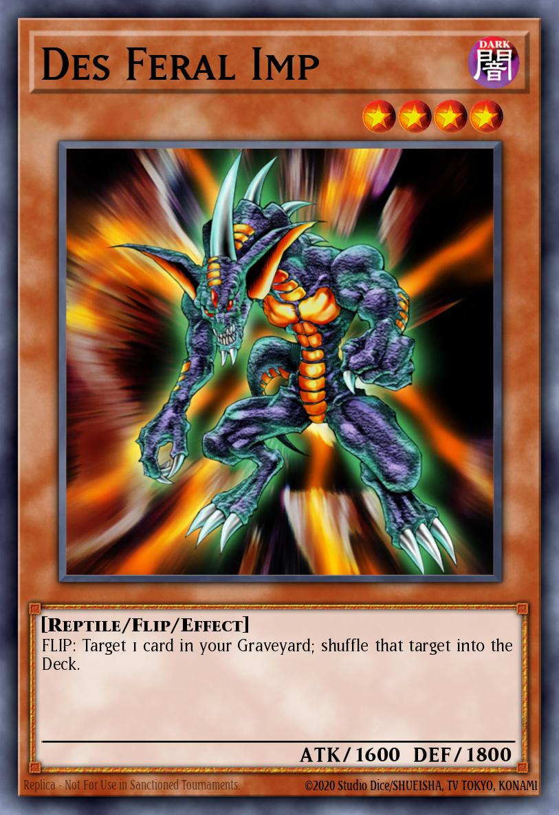 Des Feral Imp - DCR-EN014 Rare