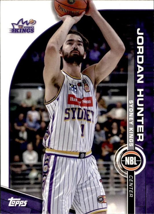 Jordan Hunter #81 Sydney Kings | 2023-24 Topps NBL | NBL Trading Card