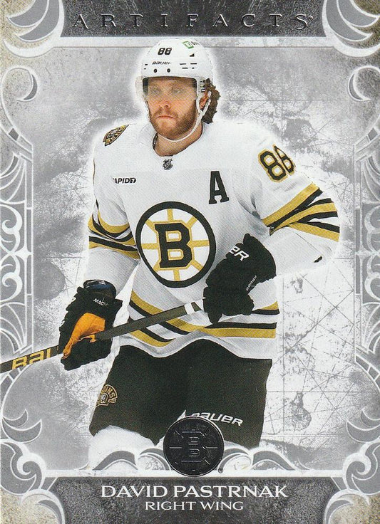 David Pastrnak #81 Boston Bruins | 2024-25 Upper Deck Artifacts | NHL Trading Card