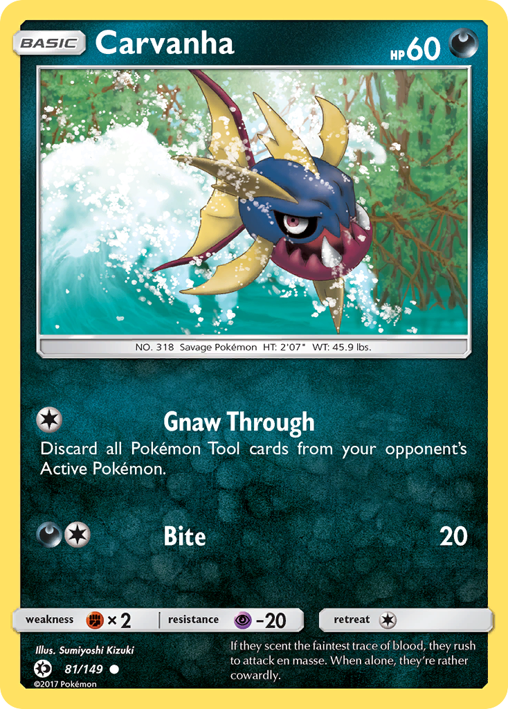 carvanha pokemon card value Carvanha #042/162 SV05: Temporal Forces Common