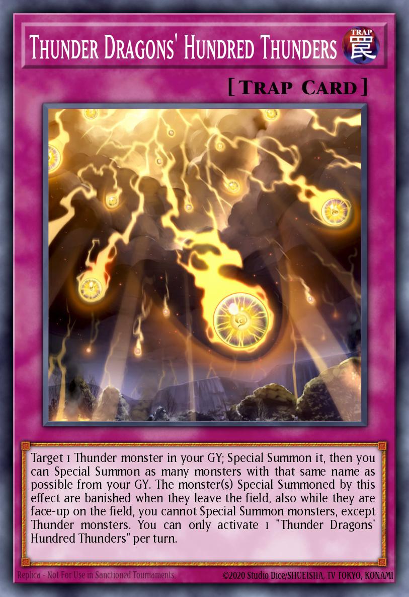 Thunder Dragons' Hundred Thunders - SOFU-EN072 Rare