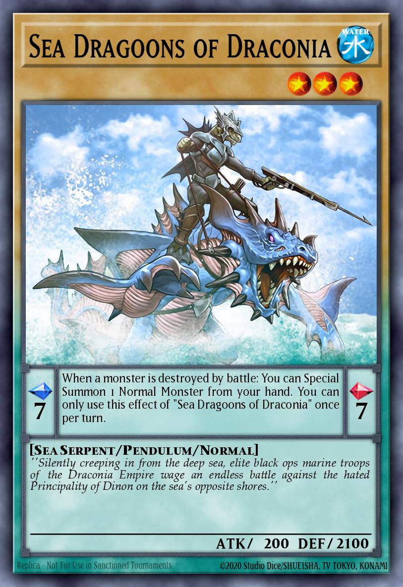 Sea Dragoons of Draconia - CROS-EN000 Rare