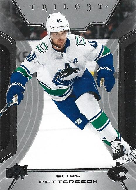 Elias Pettersson #82 Vancouver Canucks | 2023-24 Upper Deck Trilogy | NHL Trading Card