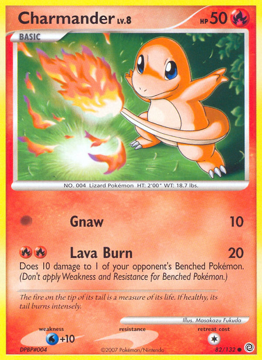 Charmander 82/132 Common | Secret Wonders | Pokemon Card