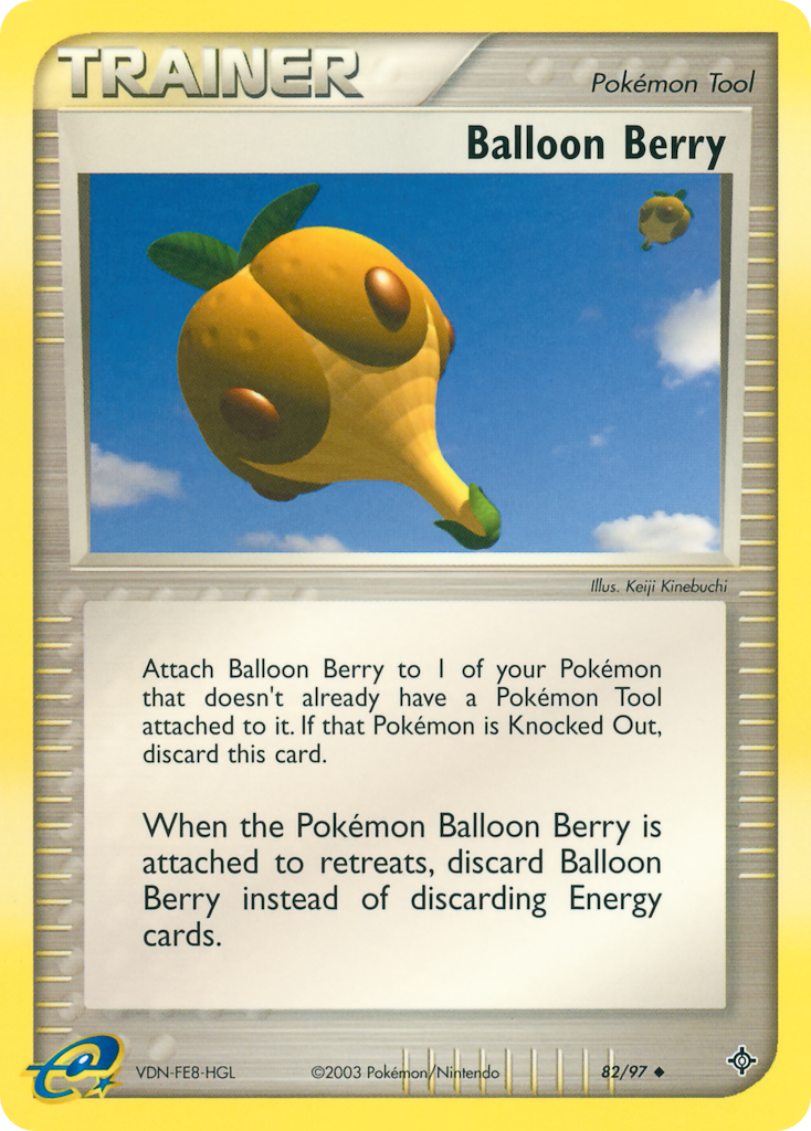 Balloon Berry 82/97 Uncommon | Dragon | Pokemon Card