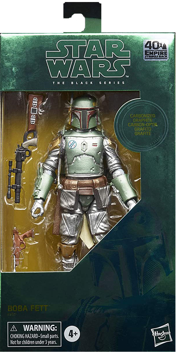 Carbonized Boba Fett | Star Wars Black Series | Hasbro Action Figure