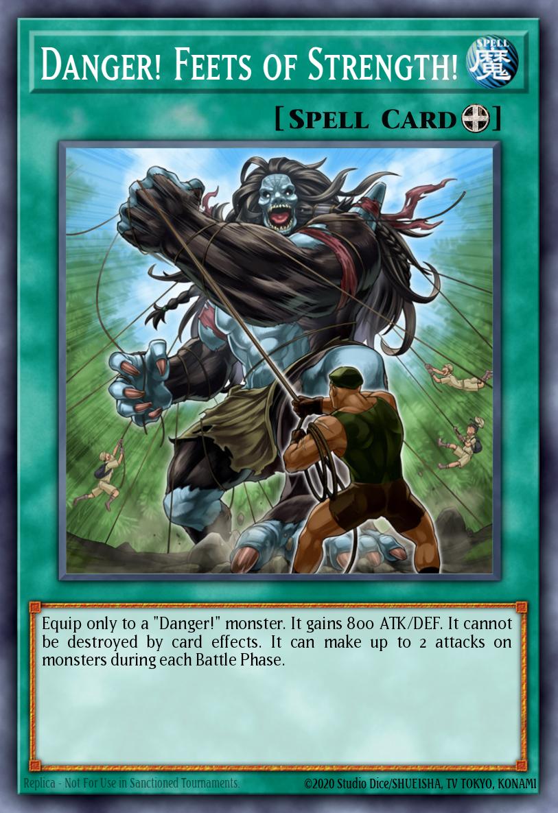 yugioh all danger cards Danger! Feets of Strength! - DANE-EN084 Rare
