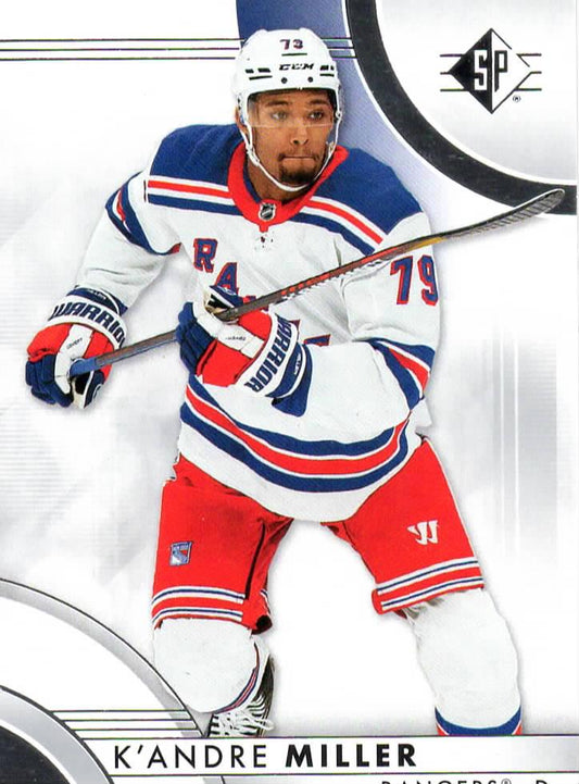 K'Andre Miller #83 New York Rangers | 2023-24 SP Authentic | NHL Trading Card