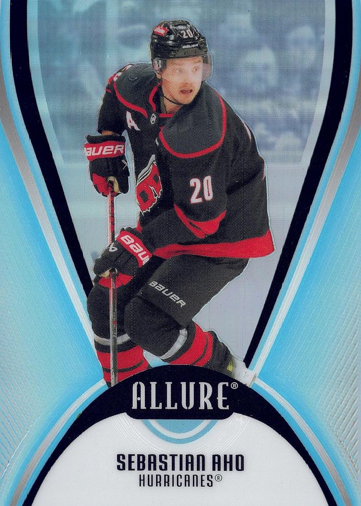 Sebastian Aho #83 Carolina Hurricanes | 2025-26 Upper Deck Allure | NHL Trading Card