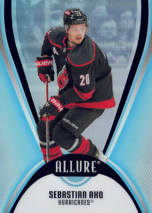 Sebastian Aho #83 Carolina Hurricanes | 2025-26 Upper Deck Allure | NHL Trading Card