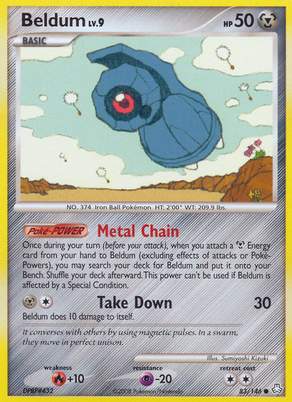 Beldum 83/146 Common | Legends Awakened | Pokemon Card