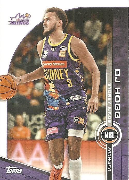 DJ Hogg #84 Sydney Kings | 2023-24 Topps NBL | NBL Trading Card