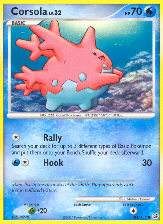 Corsola 84/132 Common | Secret Wonders | Pokemon Card