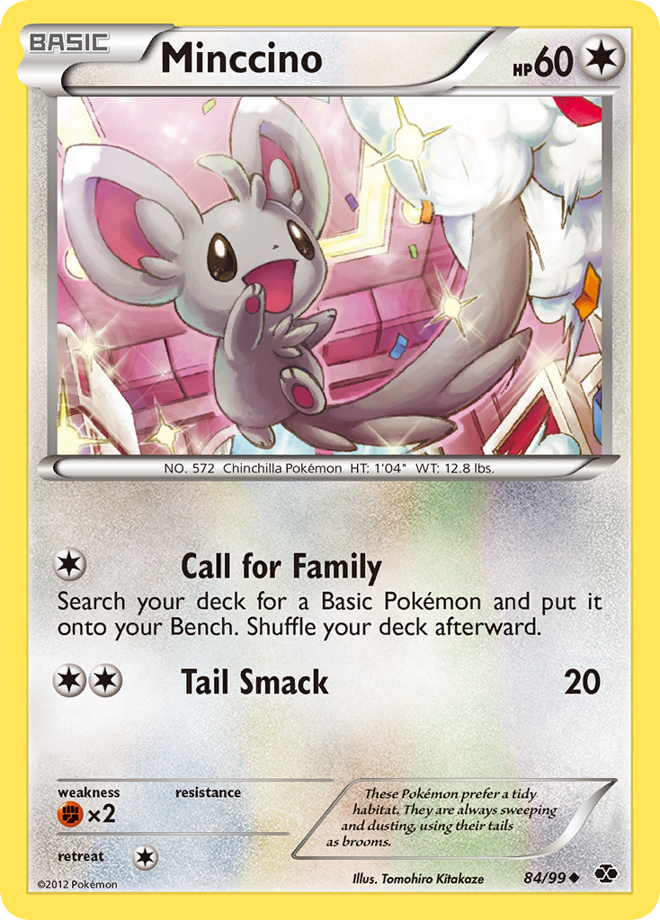 Minccino 84/99 Uncommon | Next Destinies | Pokemon Card
