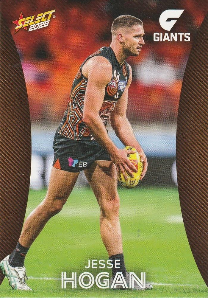 Jesse Hogan #85 Greater Western Sydney Giants | 2025 Select AFL Footy Stars | Trading Card