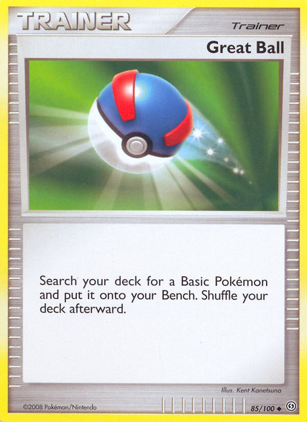 Great Ball 85/100 Uncommon | Stormfront | Pokemon Card