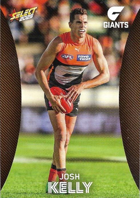 Josh Kelly #86 Greater Western Sydney Giants | 2025 Select AFL Footy Stars | Trading Card