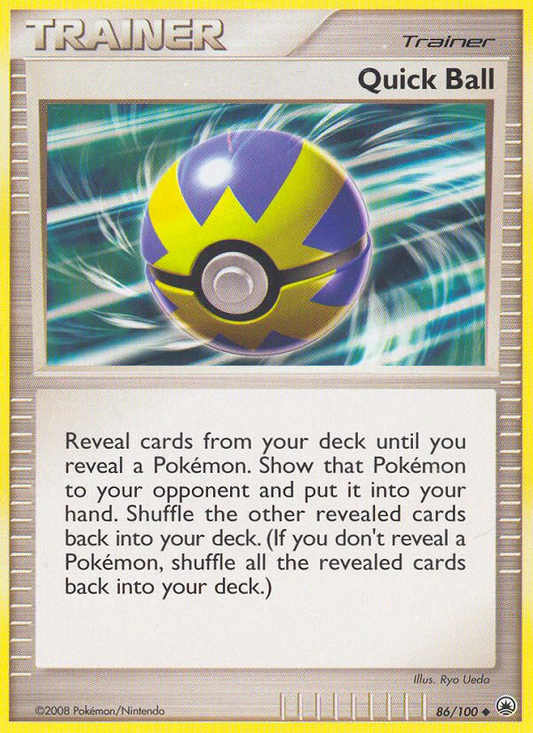 Quick Ball 86/100 Uncommon | Majestic Dawn | Pokemon Card