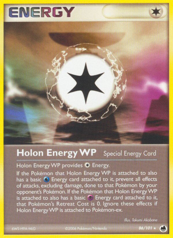 Holon Energy WP 86/101 Rare | Dragon Frontiers | Pokemon Card