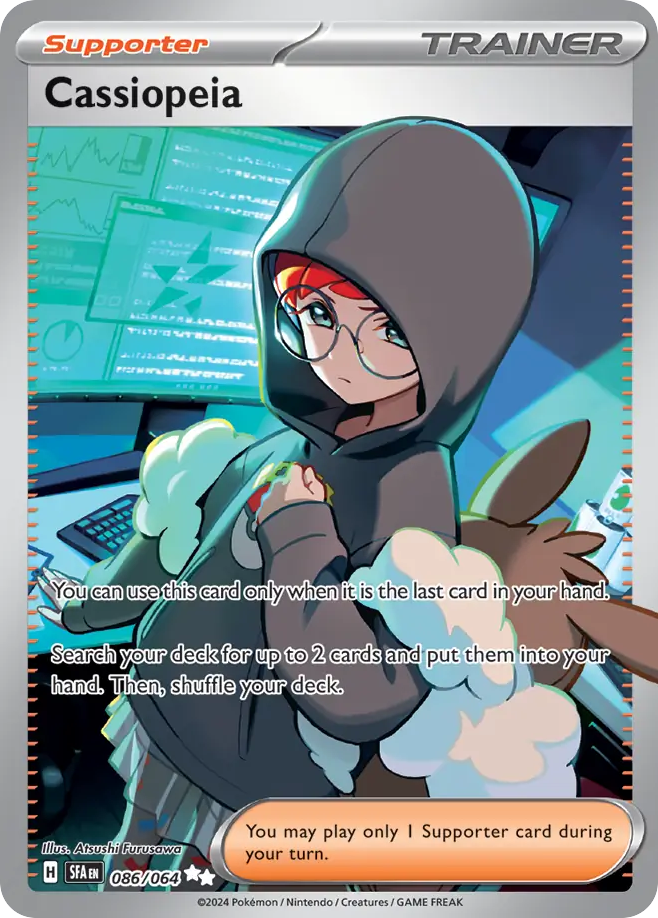 Cassiopeia 86/64 Ultra Rare | Shrouded Fable | Pokemon Card