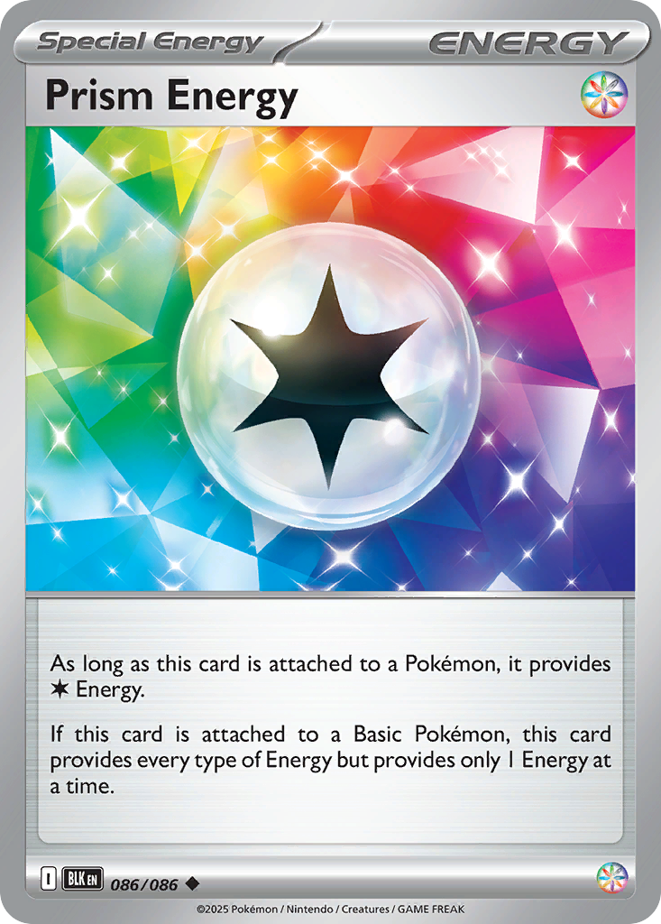 Prism Energy 86/86 Uncommon | Black Bolt | Pokemon Card