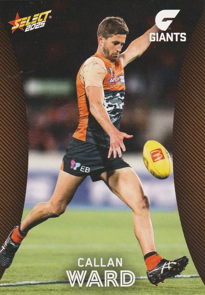 Callan Ward #87 Greater Western Sydney Giants | 2025 Select AFL Footy Stars | Trading Card
