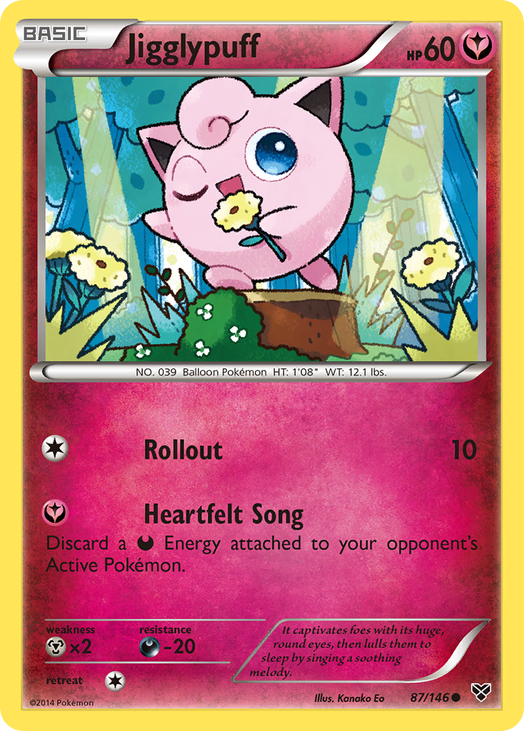Jigglypuff 87/146 Common | XY | Pokemon Card