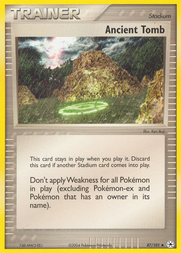 Ancient Tomb 87/101 Uncommon | Hidden Legends | Pokemon Card