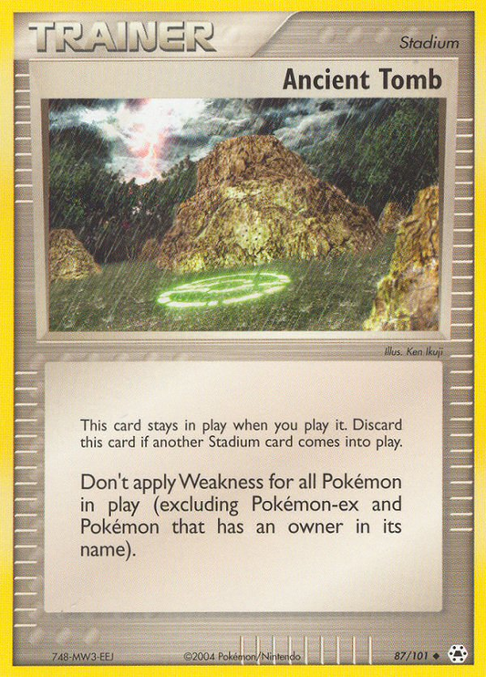 Ancient Tomb 87/101 Uncommon | Hidden Legends | Pokemon Card