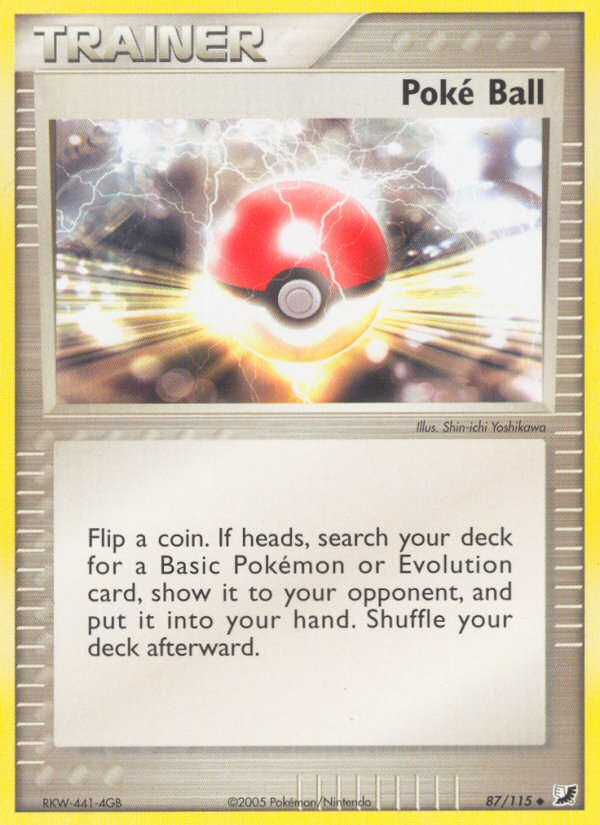 Poké Ball 87/115 Uncommon | Unseen Forces | Pokemon Card