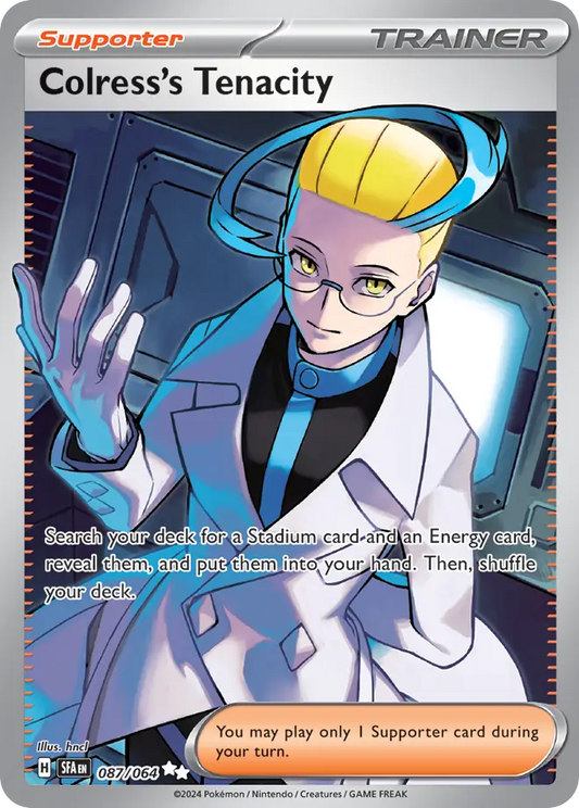 Colress's Tenacity 87/64 Ultra Rare | Shrouded Fable | Pokemon Card