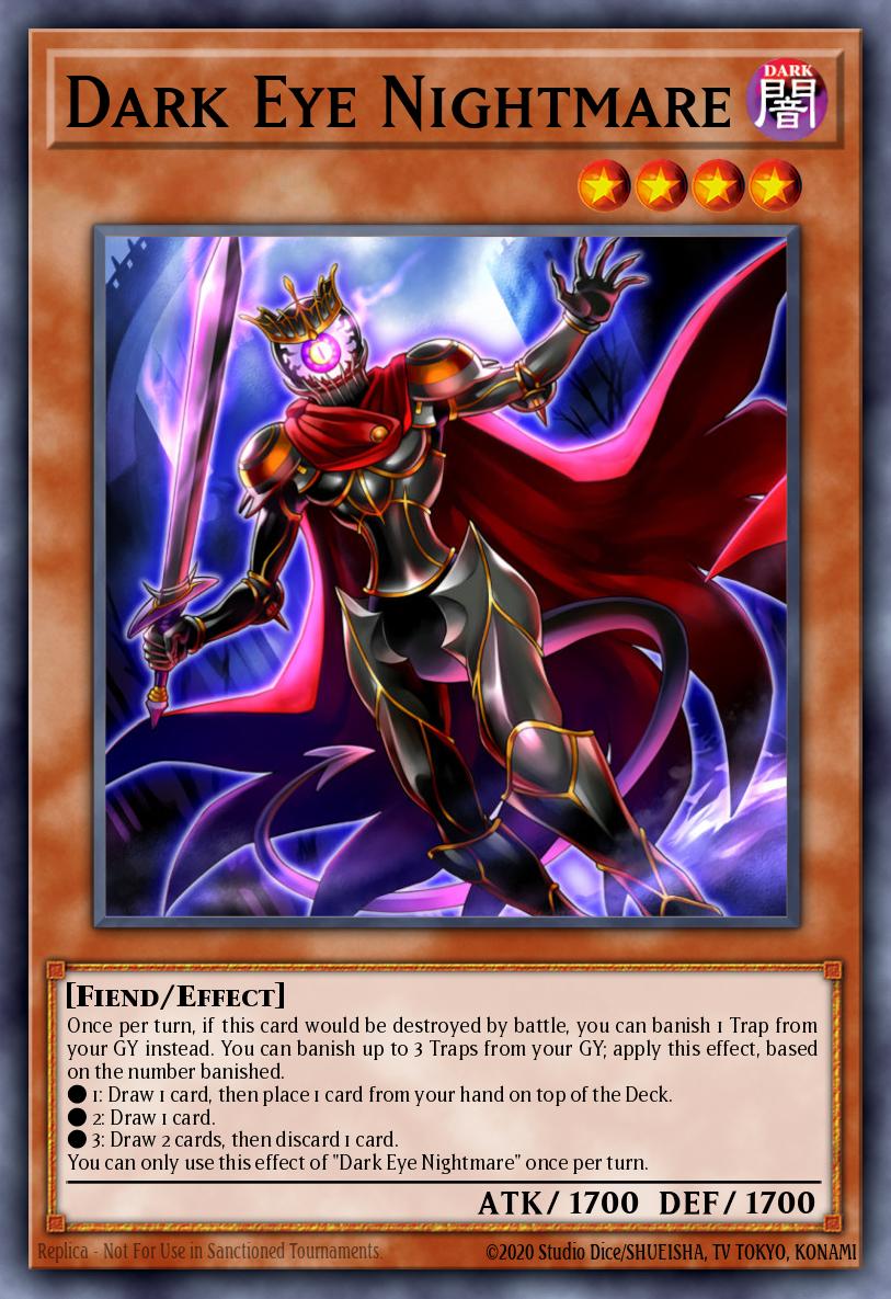 discard to draw cards yugioh Dark Eye Nightmare - MP22-EN072 Ultra Rare