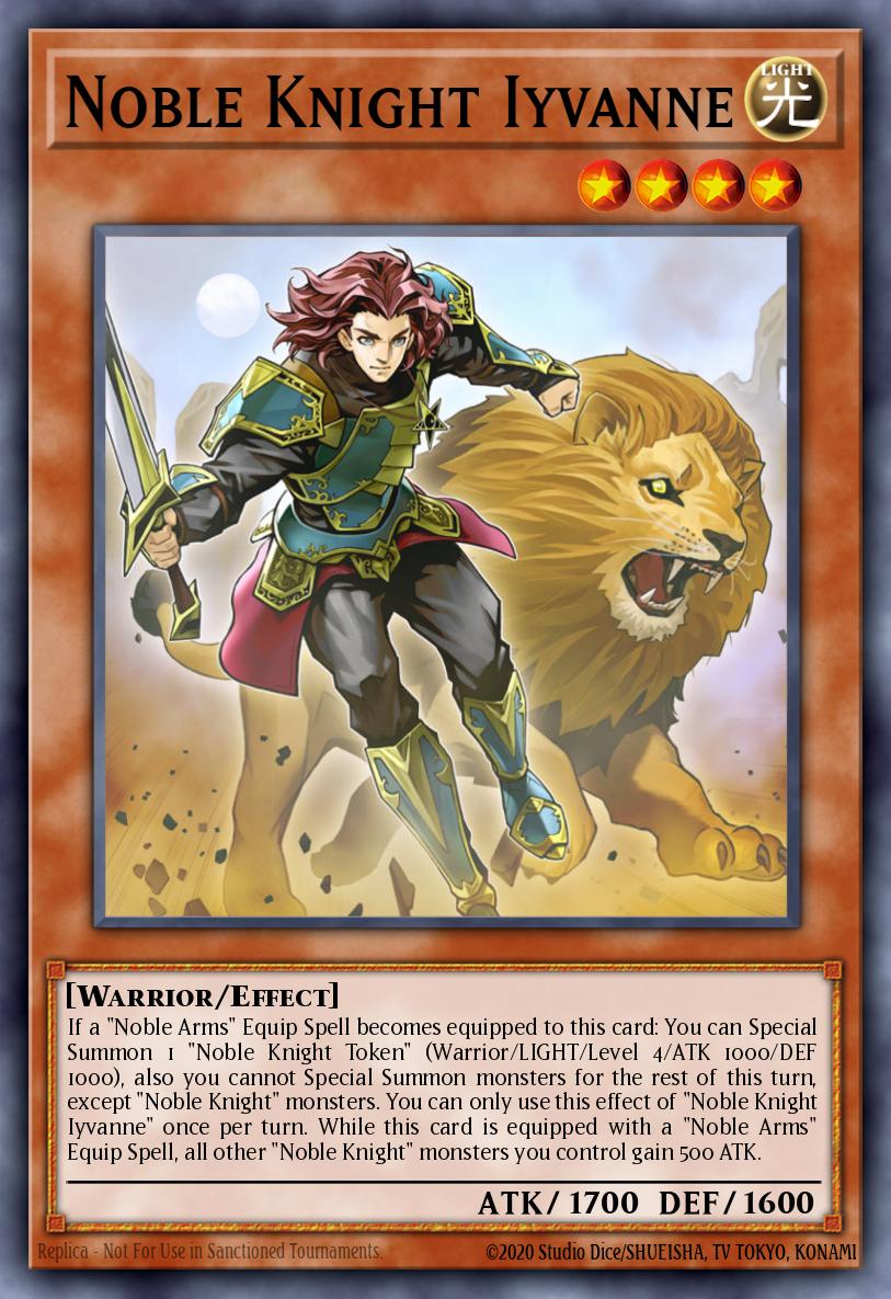 noble knight yugioh cards Artorigus | Card Details Once per turn Noble Knight Iyvanne - SOFU-EN088