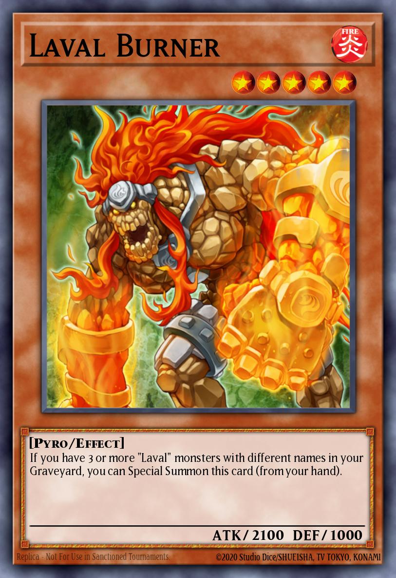 laval yugioh cards Laval Burner - HA05-EN013 Super Rare