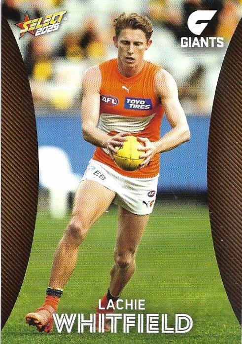 Lachlan Whitfield #88 Greater Western Sydney Giants | 2025 Select AFL Footy Stars | Trading Card