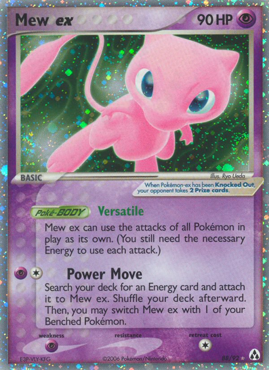 Mew ex 88/92 Rare Holo EX | Legend Maker | Pokemon Card