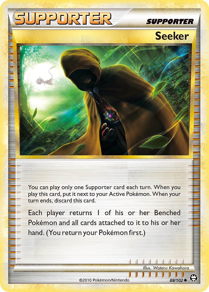 Seeker 88/102 Uncommon | HS—Triumphant | Pokemon Card
