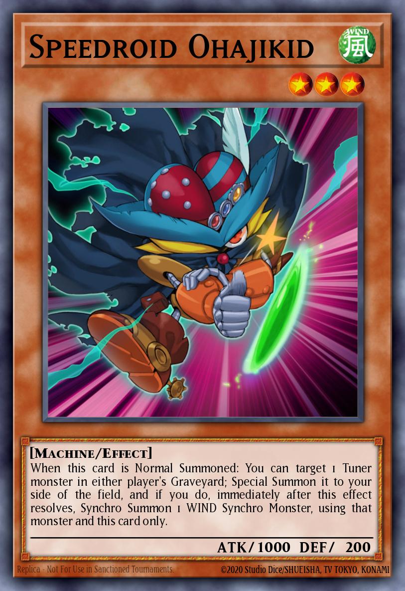 Speedroid Ohajikid - HSRD-EN007 Rare