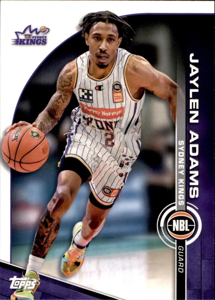 Jaylen Adams #89 Sydney Kings | 2023-24 Topps NBL | NBL Trading Card