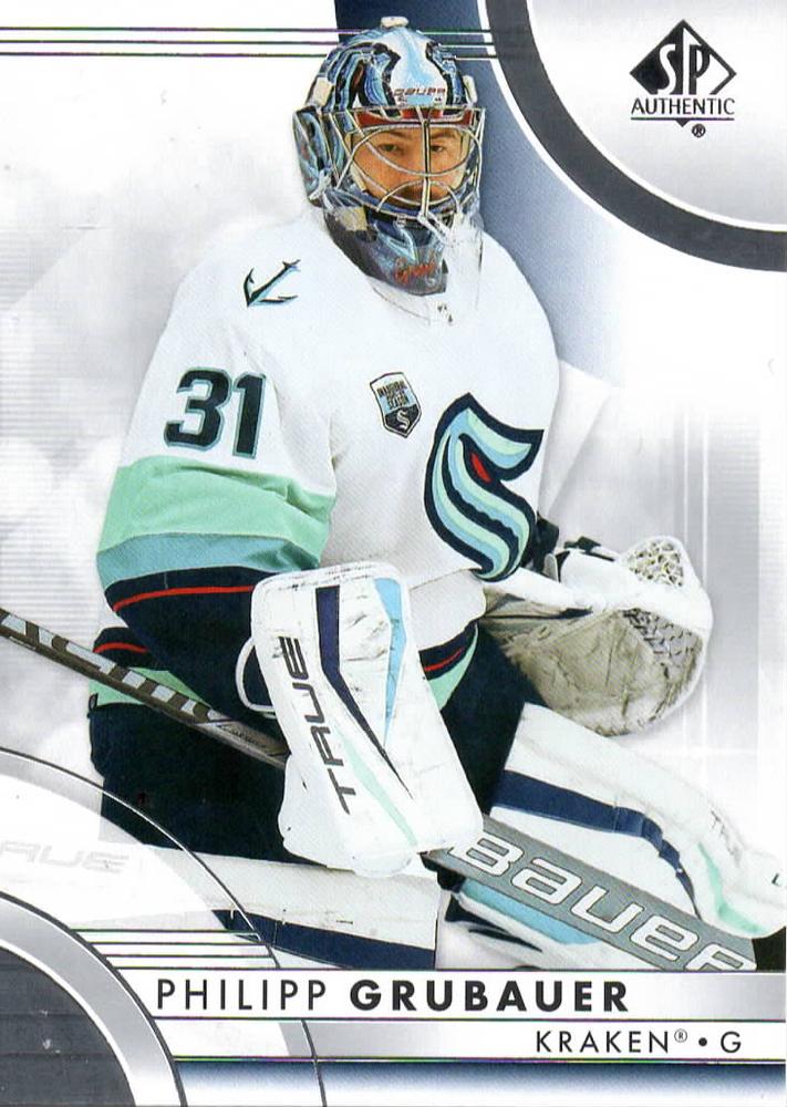 Philipp Grubauer #89 Seattle Kraken | 2023-24 SP Authentic | NHL Trading Card