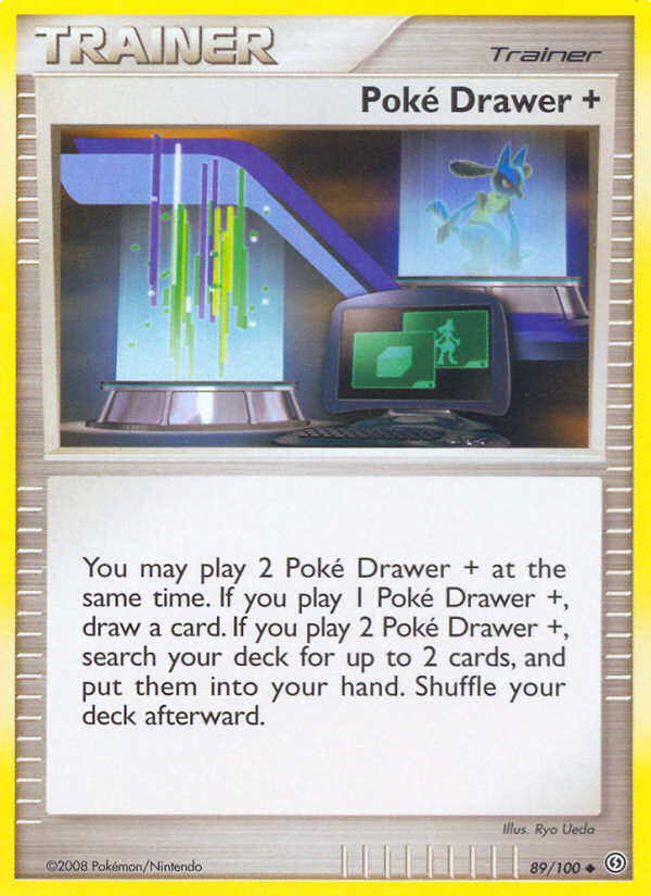 Poké Drawer + 89/100 Uncommon | Stormfront | Pokemon Card
